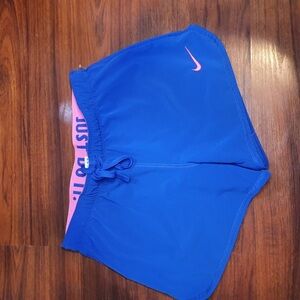 Nike Fast 2" Running Shorts women's blue and pink shorts sz XS